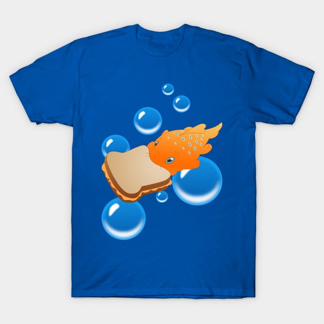 Pudge The Fish T-Shirt by Zebnoiser